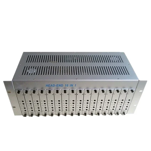 Customized Professional Cable Tv Modulator Av To Rf Modulator 16 IN 1 rca INPUT Fixed channel modulator