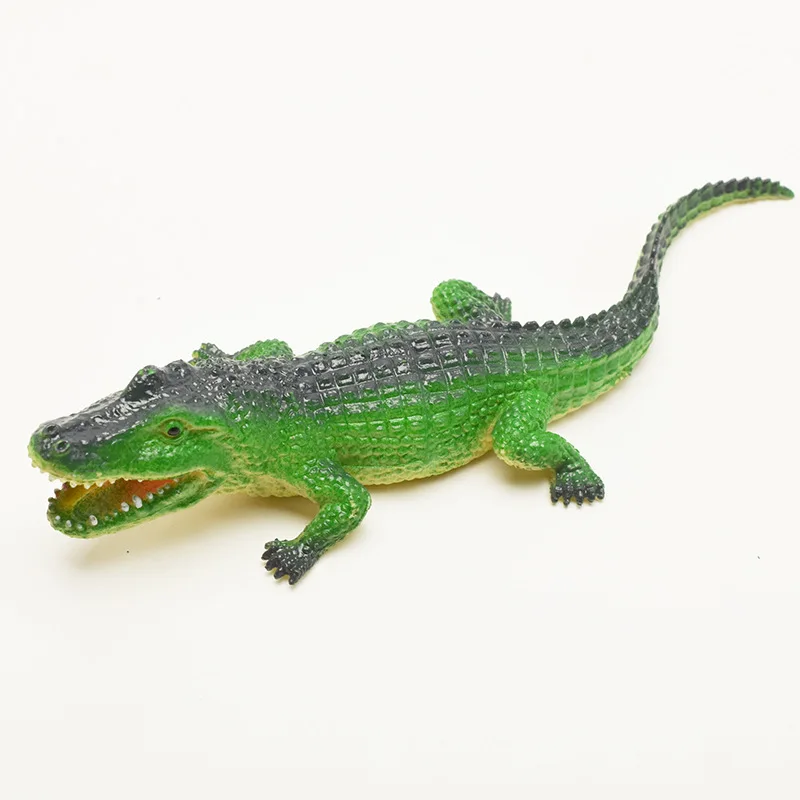 Simulatie Krokodil Diermodel Speelgoed Rubber Emulatie Action Figure Speelgoed Voor Kinderen Kid Nieuwigheid Tuin Props Joke Prank Geschenken