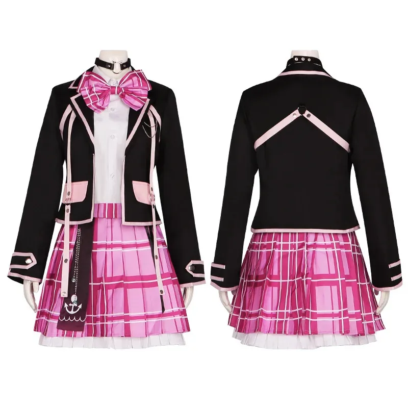 Ancla Virtual Vtuber Aqua disfraz de cosplay Minato Aqua JK uniforme falda cosplay disfraz de actuación Cosshu