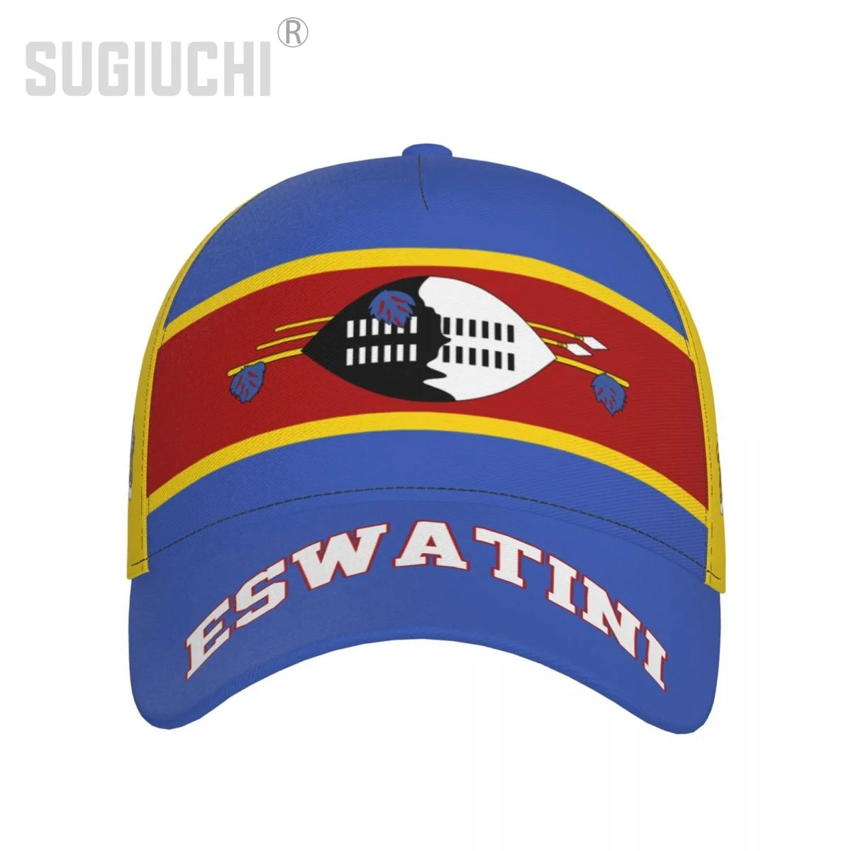 Unisex Eswatini Flag Adult Baseball Cap Patriotic Hat for Baseball Soccer Fans Men Women