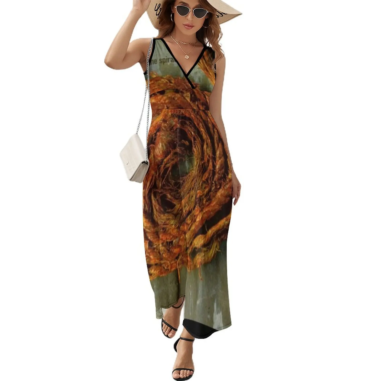 Further down the spiral Sleeveless Dress dresses summer woman 2024 dress for women 2024 womens dress Long dresses