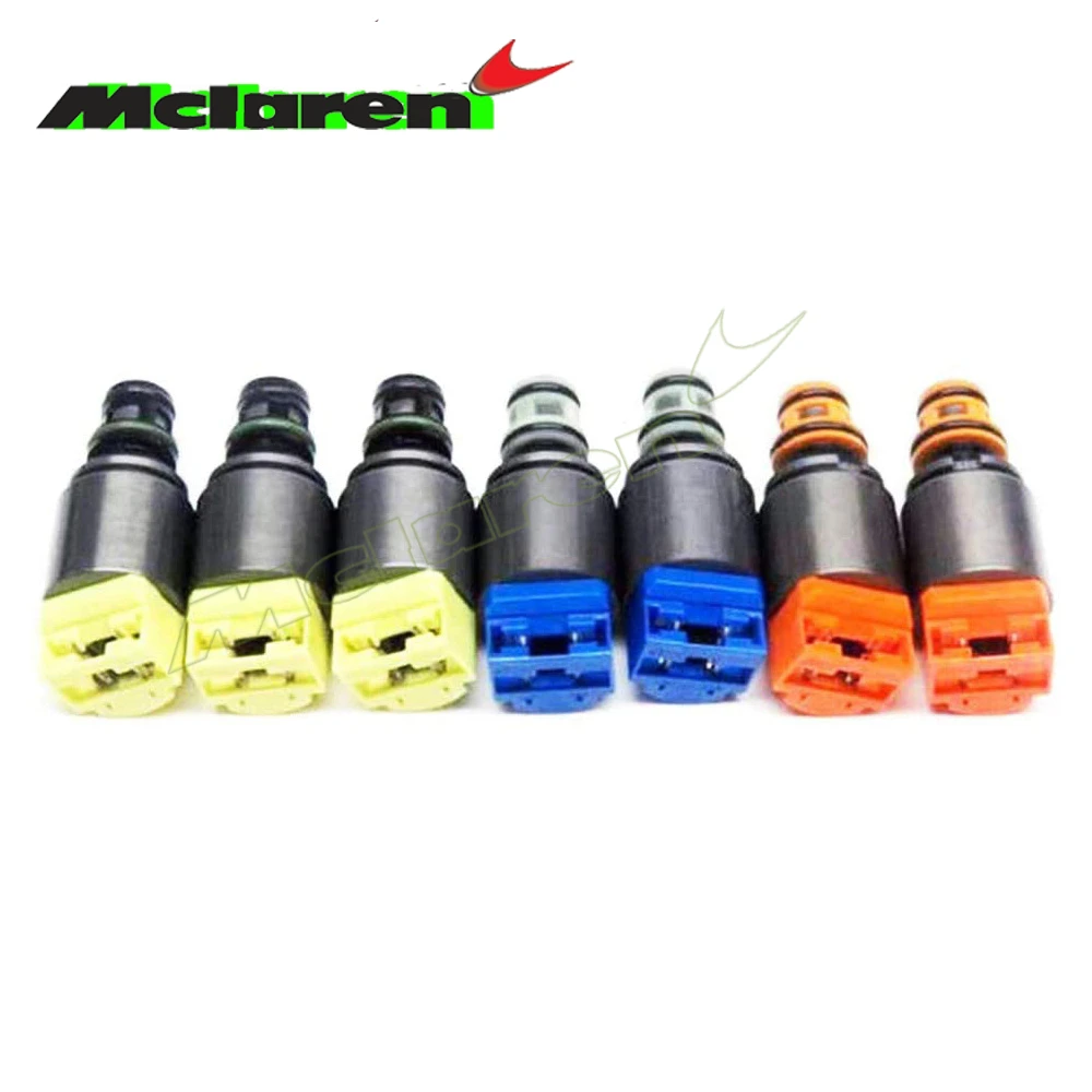 7PCS Solenoid 6HP21 6HP28 1068298046 TRANSMISSION SOLENOID KIT FOR BMW X3 X5 AUDI A6 A8 Q7