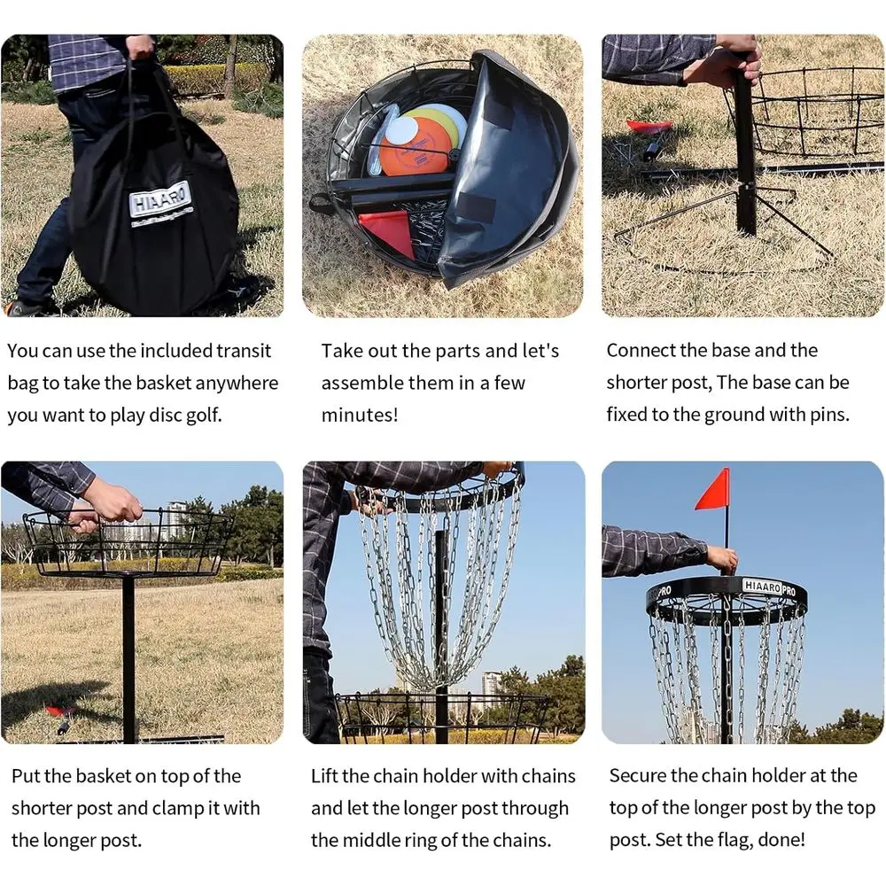 PDGA Approved Pro Disc Golf Basket 5