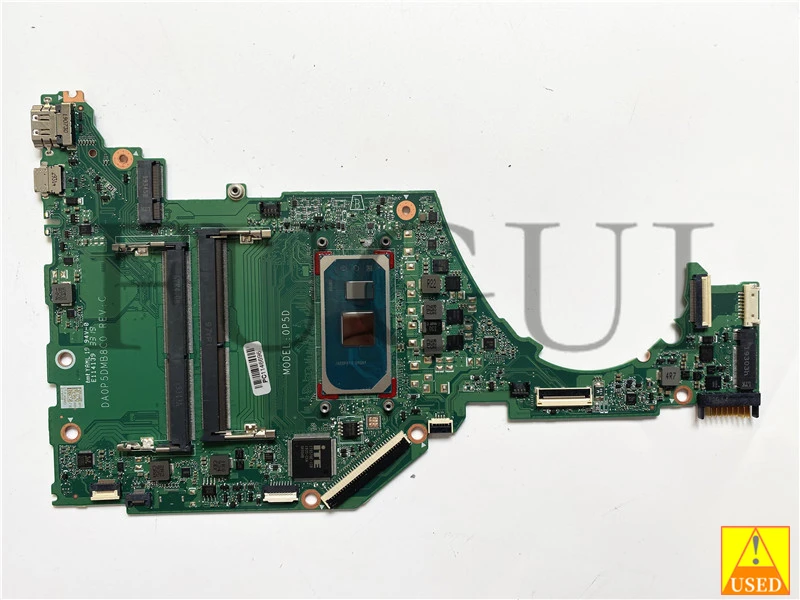 

USED Laptop Motherboard DA0P5DMB8C0 For HP 15-DY 15s-fq Fully Tested 100% Work