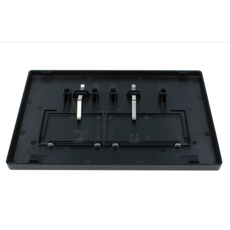 أسود مزدوج فلاشينغ المحرك المرحاض أزرار الضغط أخفى جدار جبل الدبابات فلوش لوحات استبدال جزء للحمام سيجما #4