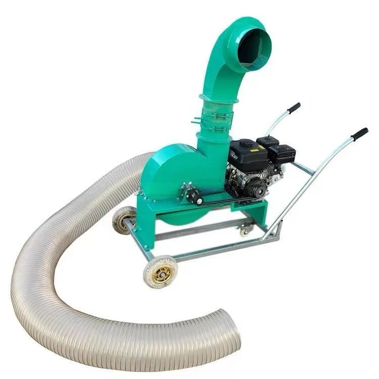 Engine 2kw 220V IoT Vacuum Leaf Blower for Garden with Leaf Loader/Chipper