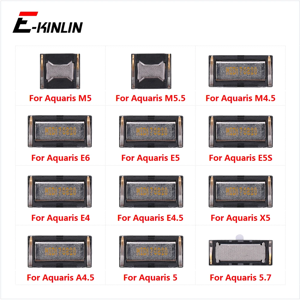 サウンドスピーカーレシーバー,bq aquaris m5,m5.5,m4.5,e6,e5,e5s,e4.5,e4,x5,5, 5.7,a4.5,android one