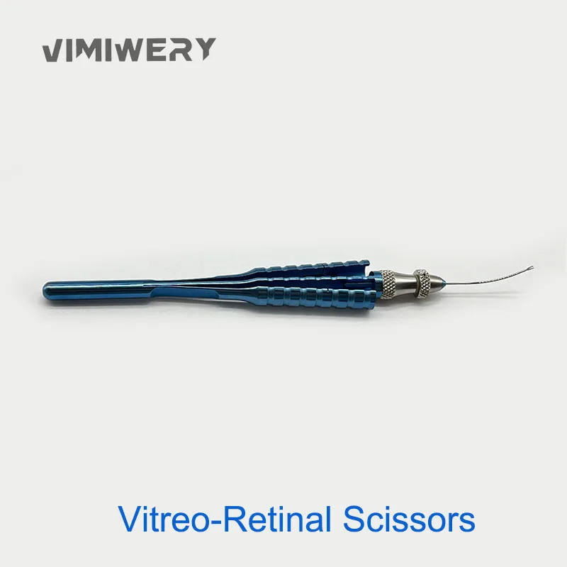 Straight/Curved Vitreo Retinal Scissors/Forceps Titanium Ophthalmic Surgical Instruments