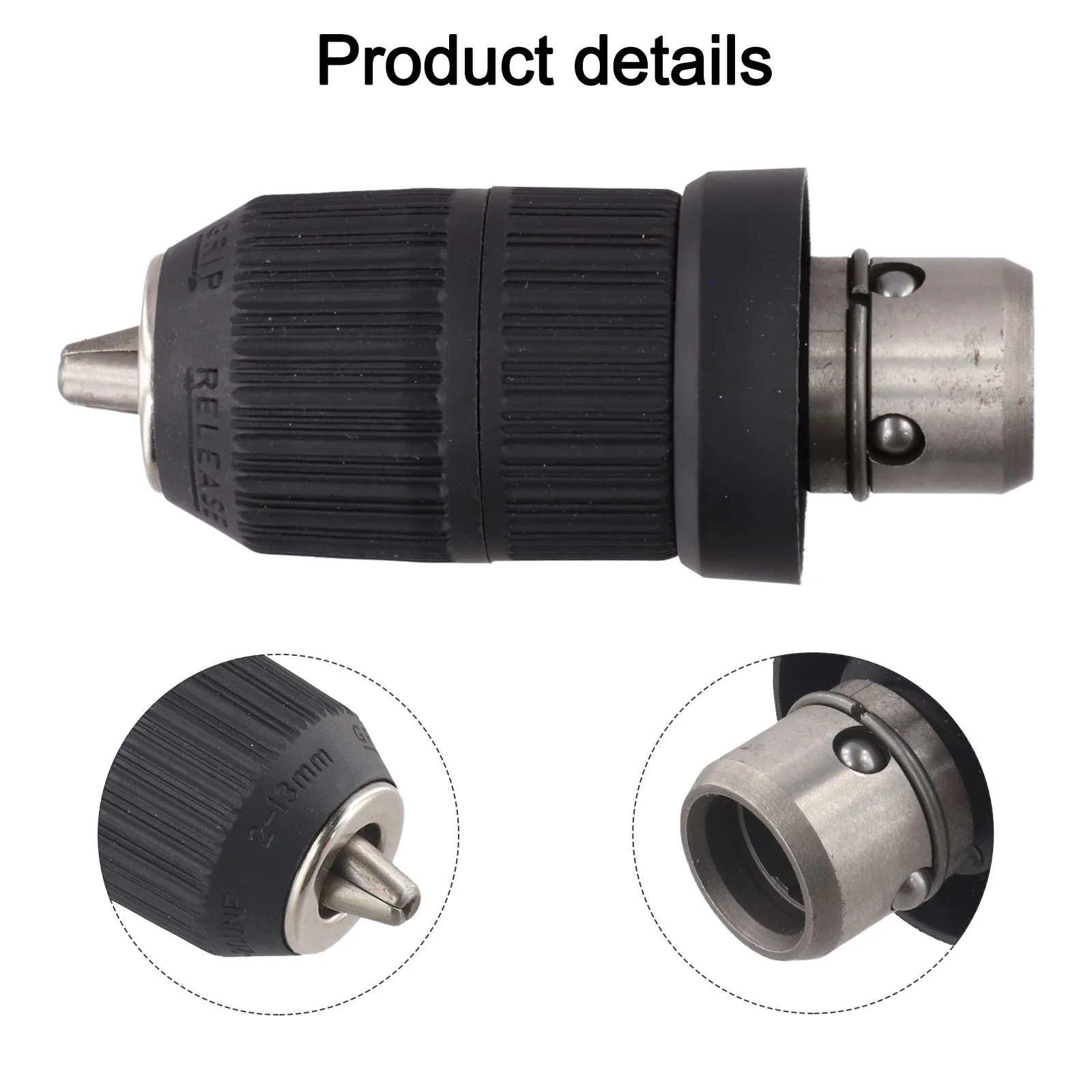 

DIY Project Electric Hammer Chuck Versatile Chuck Holder As Shown Easy Installation Design High-quality Mechanism