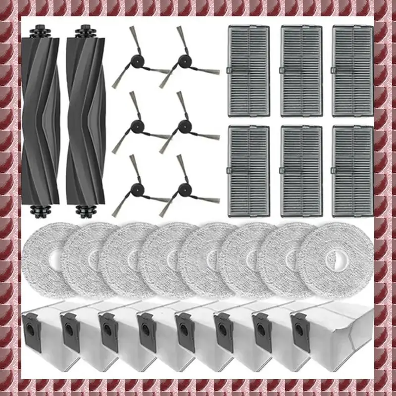 

A95G For Dreame X40 Master Robot Vacuum Cleaner Main Side Brush Hepa Filter Mop Cloth Dust Bag Replacement Parts Accessories