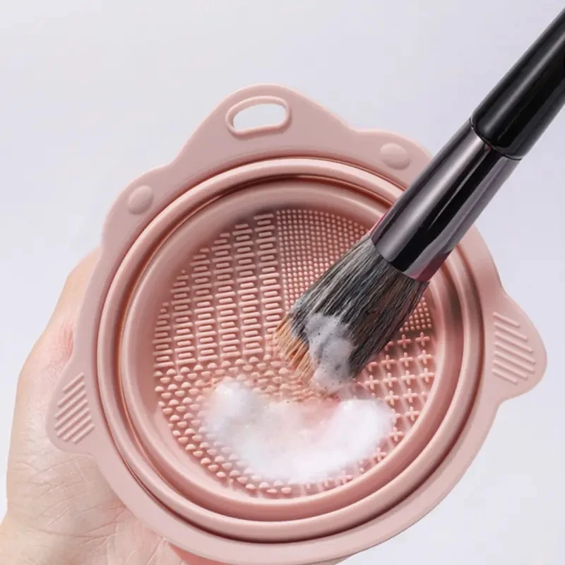 1PCS Makeup Brush Cleaner Carpet Cleaning Makeup Brushes Silicone Pad Cleaner Cosmetic Brushes Washing Powder Make Up Tools