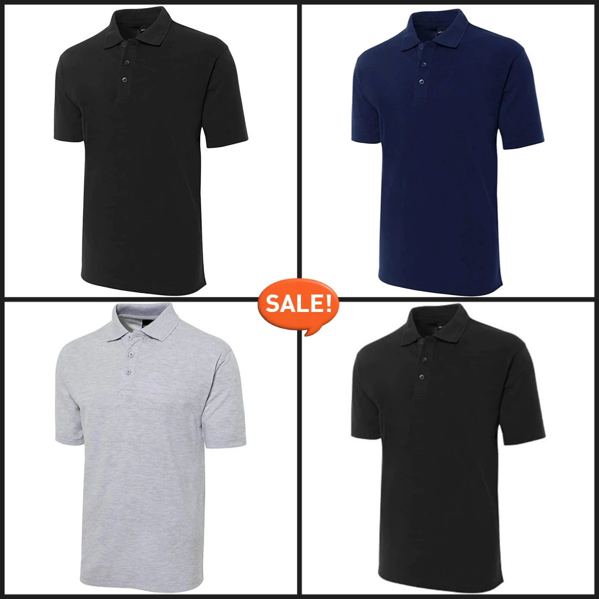 

Lyprerazy Security Embroidered Short Sleeve Polo Shirts Classic Embroidery Men's Polo Shirt