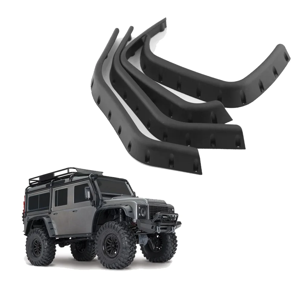 Wheel Eyebrow Fender Flares Side Guard For TRXS TRX-4 #8017 Defender 1/10 RC Crawler Car Upgrade Parts Plastic Shell Body Kits