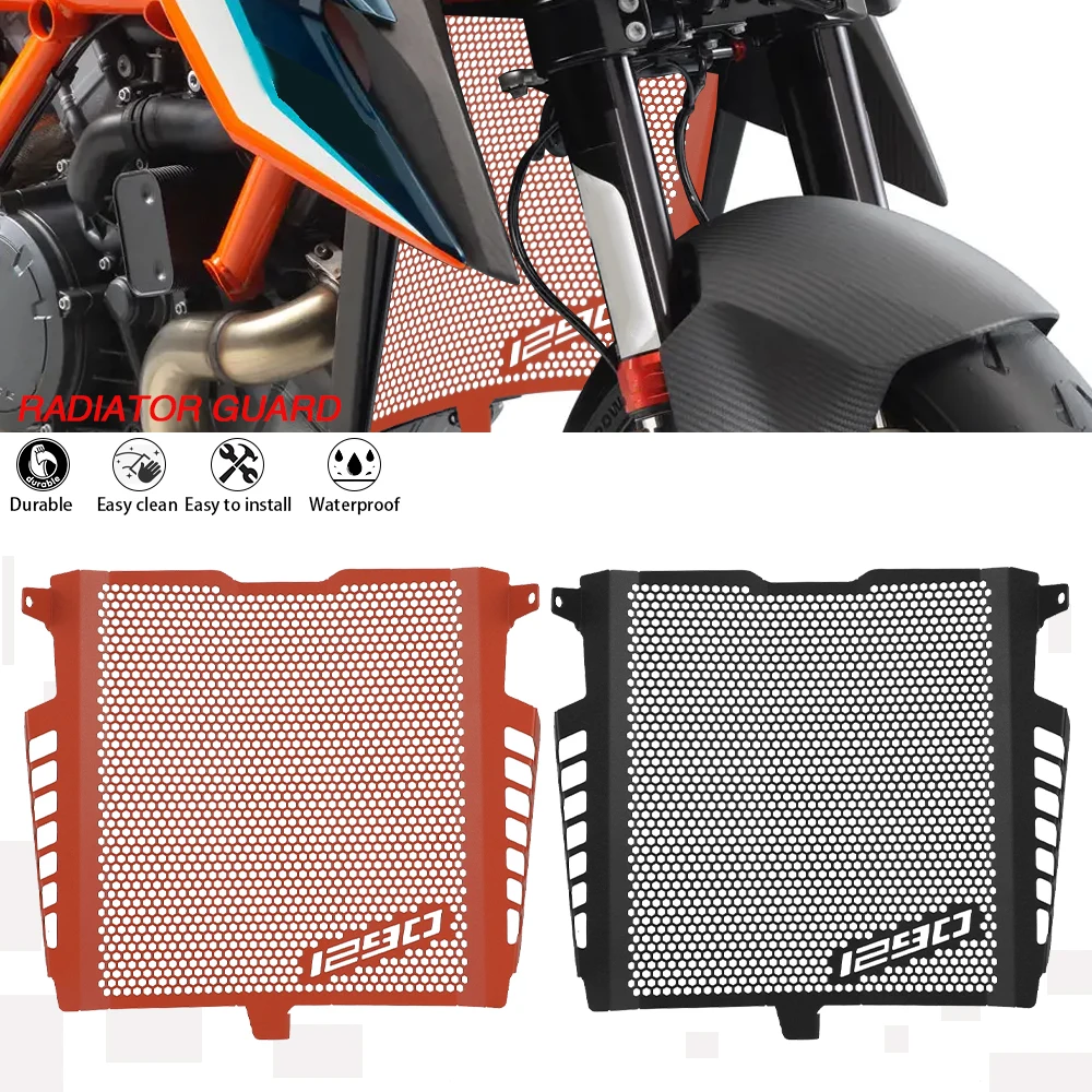 

For 1290 Super Duke R Evo 1290R 2020 2021 2022 2023 Motorcycles Radiator Grille Grill Guard Cover Protector Protect Accessories