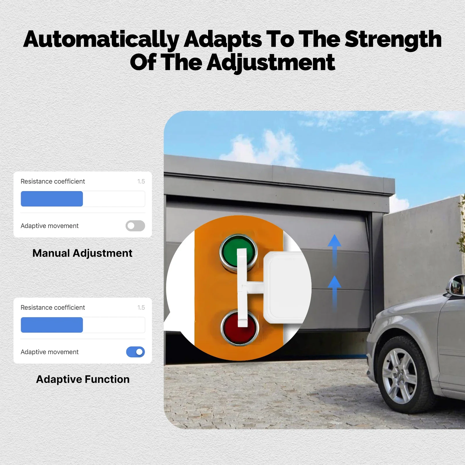 MOES Tuya Smart Bluetooth Finger Robot Warp Switch Button Key Smart Life App with Voice Control via Alexa, Google Assistant