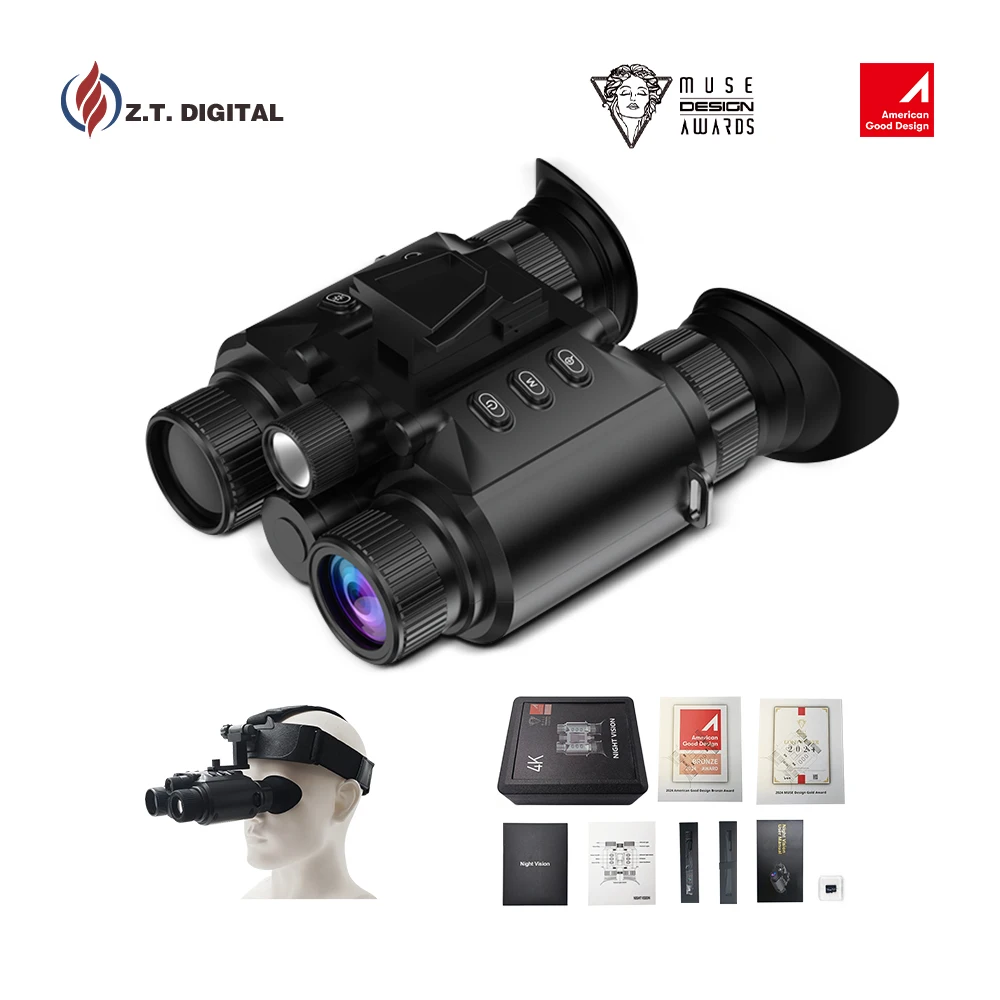 

Z9158 HD 3D Binoculars Telescope 8X Digital Zoom 300M 7 levels Infrared Night Vision Camera for Hunting