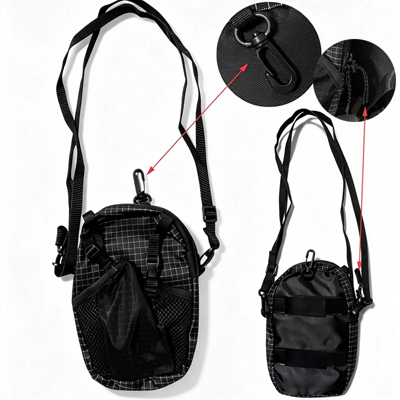 Rucksack-Schultergurt-Tasche - Wasserdichte Gurttasche Handytasche Rucksack-Gurttasche für Sport Wandern Camping – Detail 9