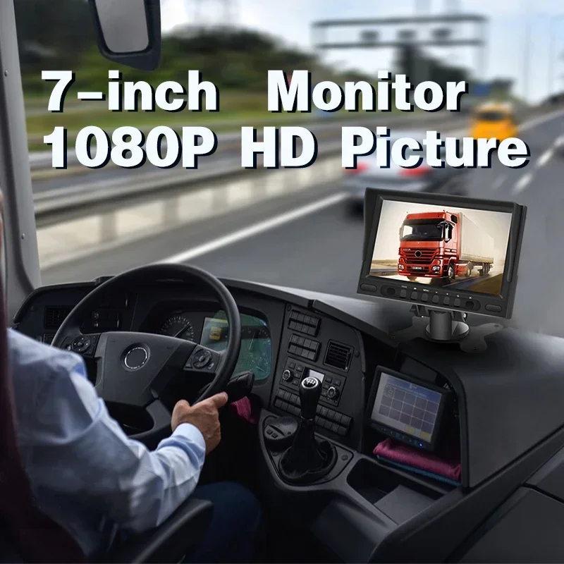 Best Heavy Truck Bus 4G GPS WIFI SD MDVR ADAS DSM DMS Camera Car Fleet Management System 4CH AHD Mobile DVR Camera System