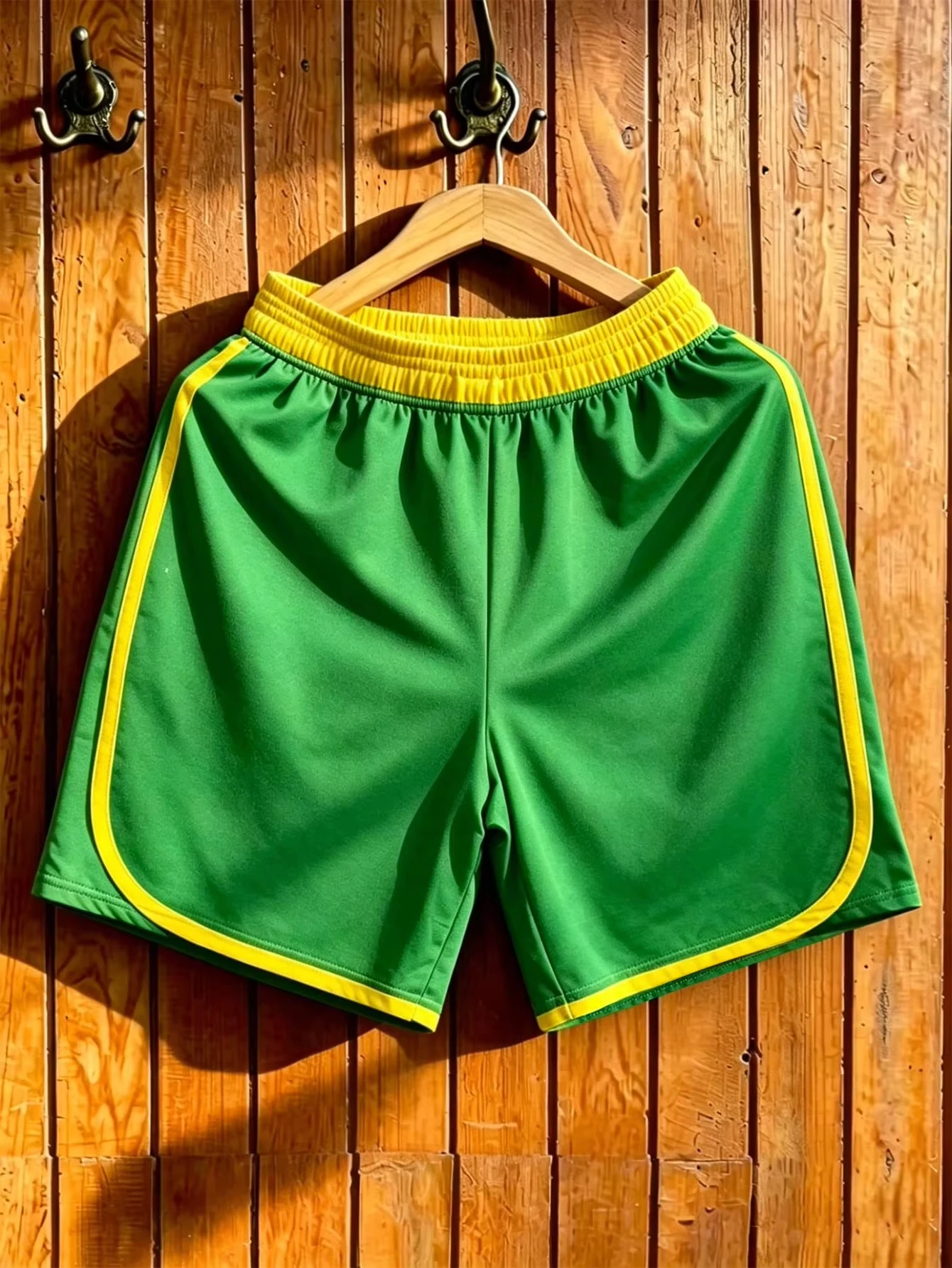 Fashion Brasil Style Football Soccer Shorts Summer Streetwear Gym Athletic Wear Daily Casual Wear Quick Drying Trend Thin Shorts