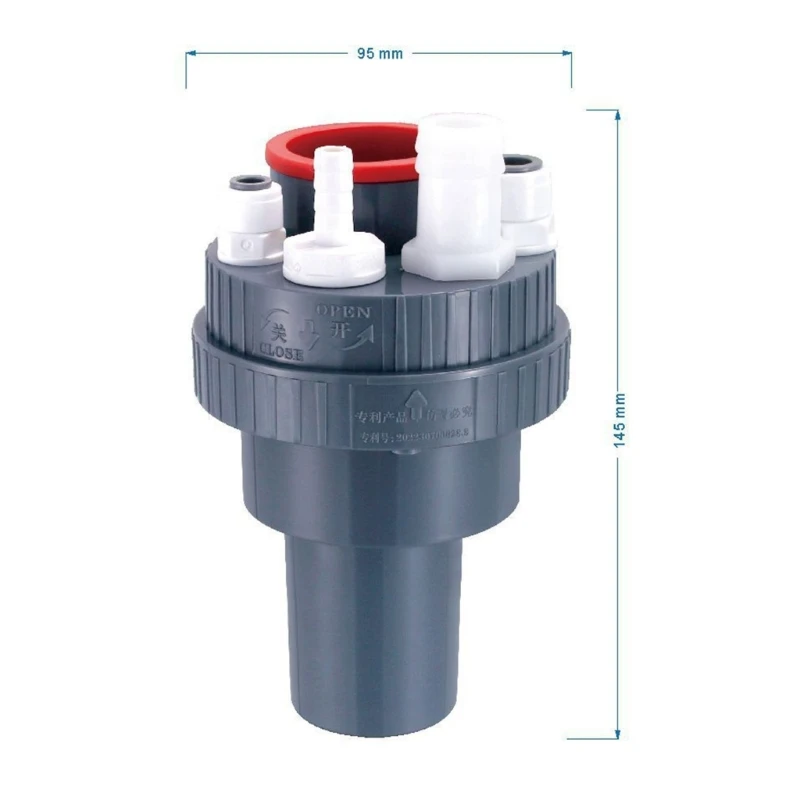 Multifunctional Drainage Pipe Sewer Tees Joint Filter Deodorizer Water Purifier Kitchen Drainage Backflow Preventer