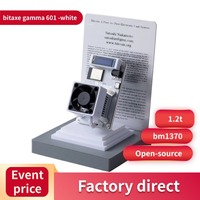 Factory wholesale 2025 Latest Bitaxe Gamma 601 1.2th/s 18W Open Source Bitcoin Miner With Power Supply