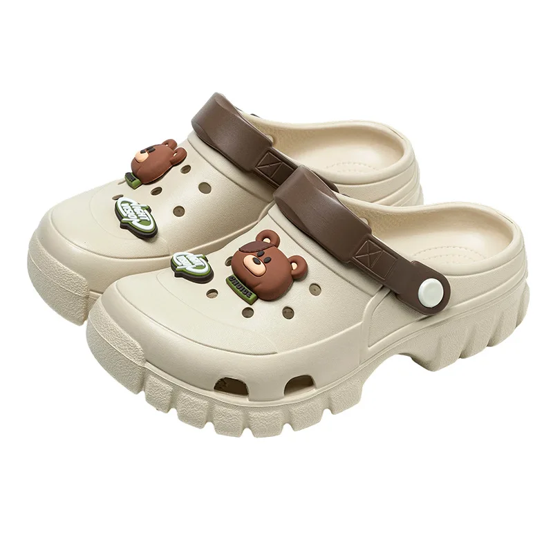 

Новые классические сабо для мужчин и женщин 2026 года, нескользящие, дышащие, легкие, для пляжа и улицы, стильные шлепанцы для пар