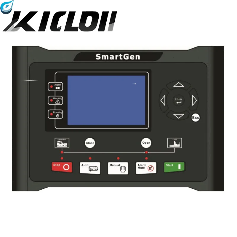 SmartGen HGM9530 Auto Start Stop Diesel Generator Parallel Controller Module 4.3 inches LCD Display Monitor Drive Control Panel