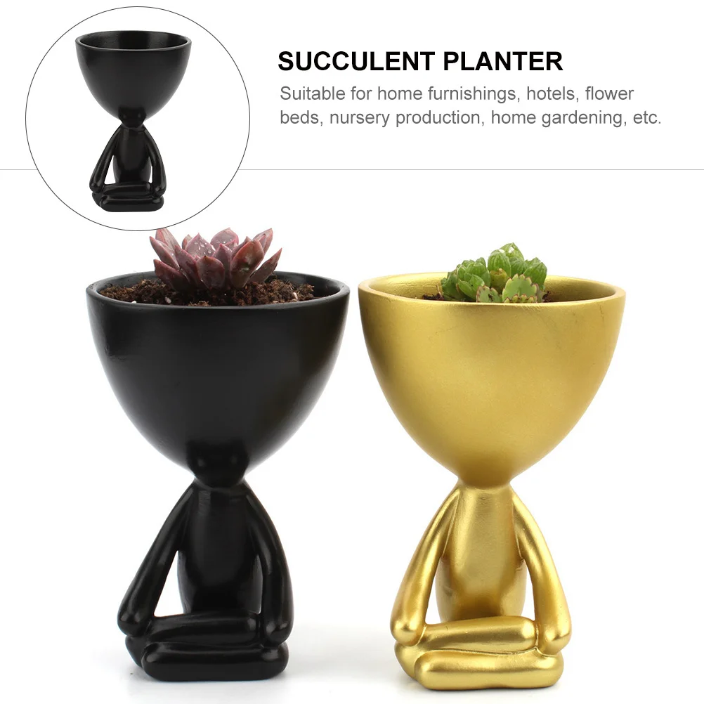 

Нежный сочный горшок из смолы, прочный цветочный горшок из смолы, домашний садовый домашний настольный горшок, декоративный горшок, домашний цветочный горшок