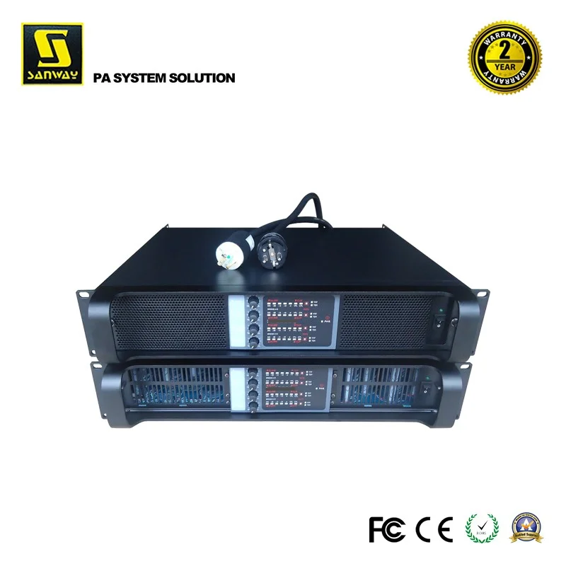 4 Channel Class TD Professional Power Amplifier High Power Stereo Audio Sound System For Stage Live Show DJ Performance Pro