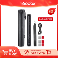 Godox TL30 RGB LED Tube Light Color Photography Light Handheld Light Stick with APP Remote Control for Photos Video Movie Vlog