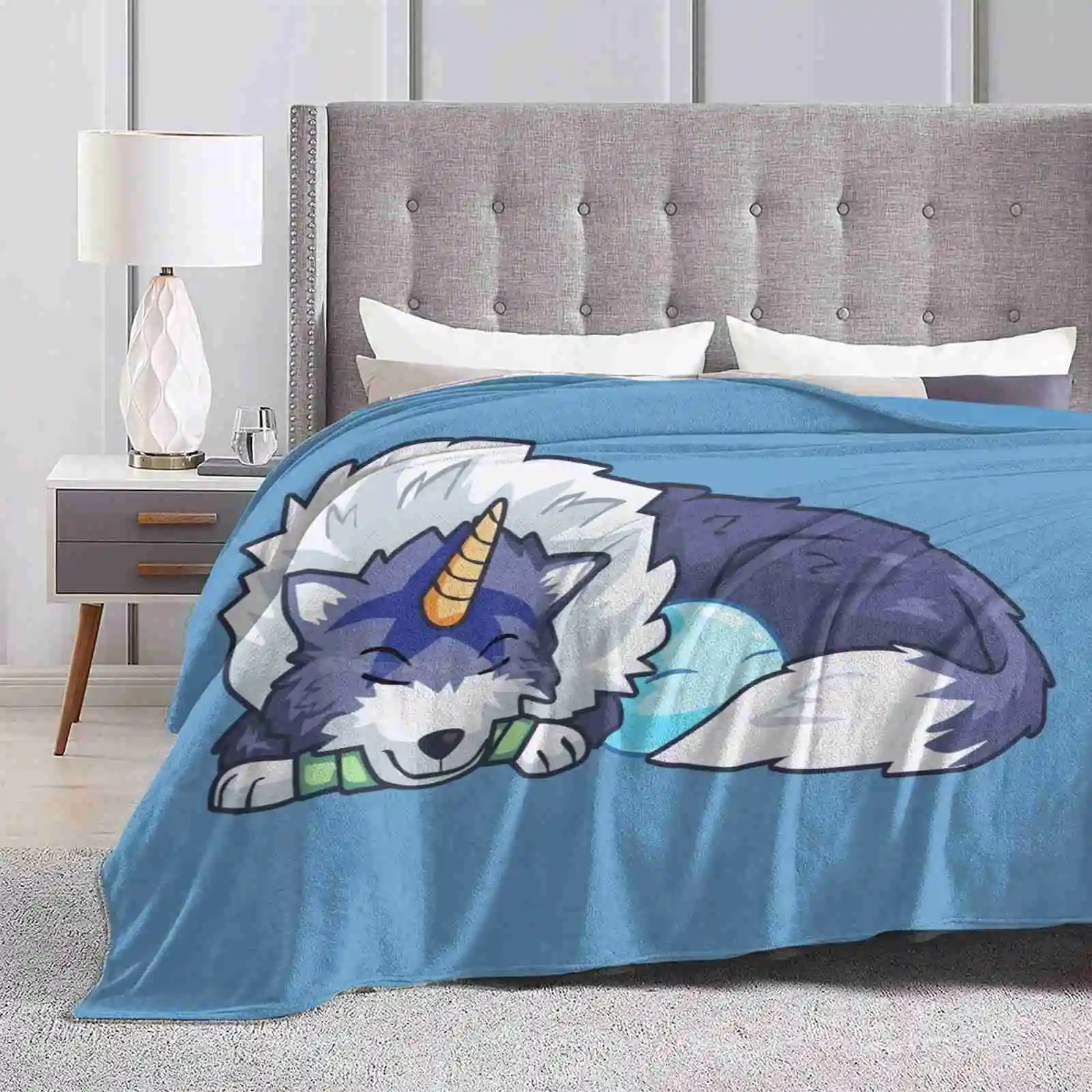 That Time I Got Reincarnated As A Slime-Ranga And Rimuru Sleeping Trend Style Funny Fashion Soft Throw Blanket Anime Manga