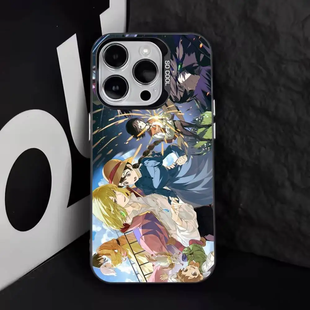 حافظة هاتف H-Howl Anime s-Sophie لهاتف iPhone 17,16,15,14,13,12,11,Pro,Max,Plus,E,Air,غطاء بلاستيكي صغير