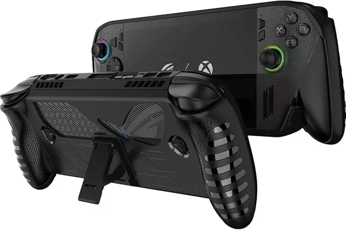 ASUS ROG Xbox Ally X ケース 2025用保護カバー キックスタンド付き 耐