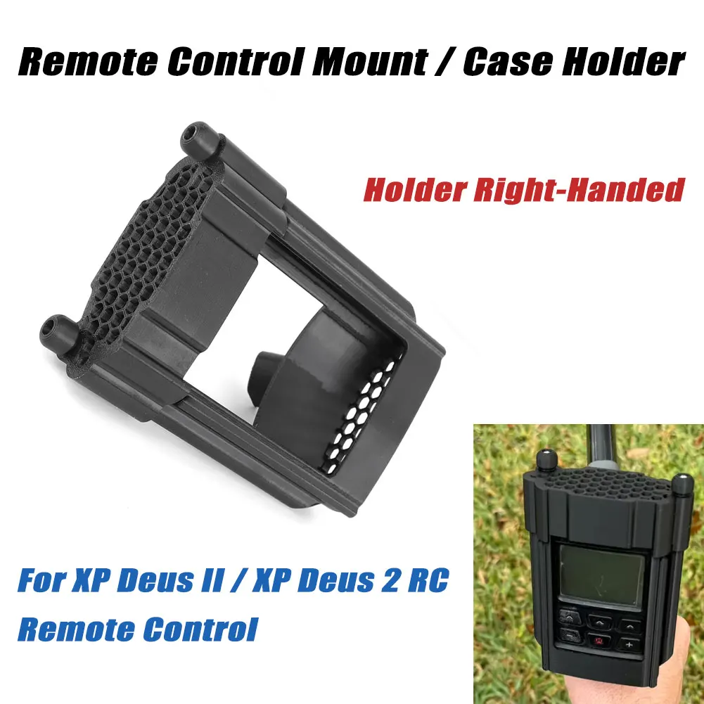 For XP Deus II / XP Deus 2 RC Remote Control Mount / Case Holder Right-Handed