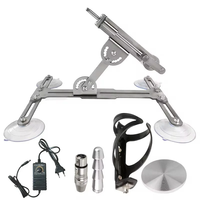 Telescopic Linear Actuator With Bracket Stroke 39mm/45mm Micro Thrust Reciprocating Mechanism 3XLR Motors Coke Cutter 60mm Plate