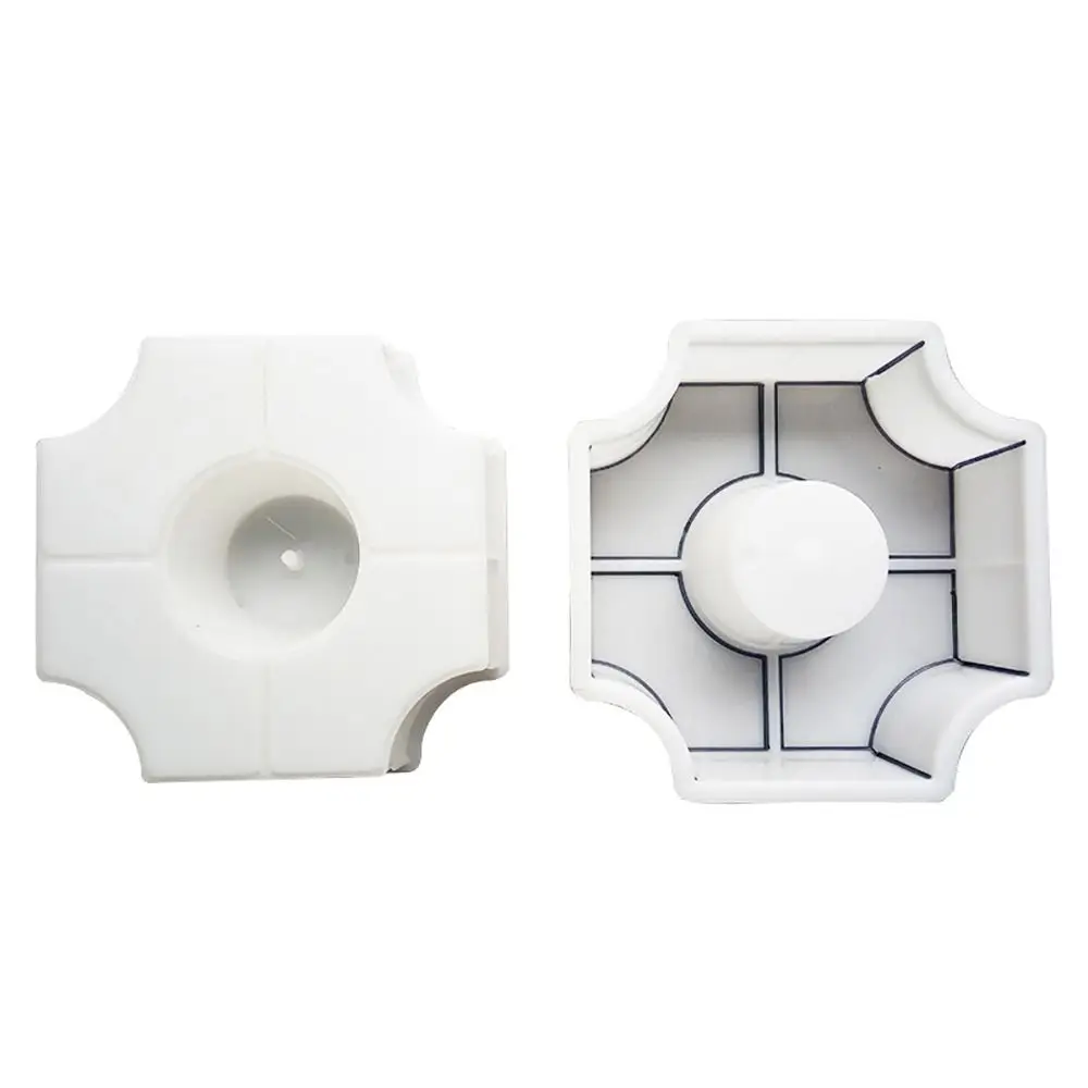 1Pcs 25x6cm Paving Brick Mould Plastic Reusable Concrete Path Maker Mold DIY Hollow Grass Stepping Stone Paver