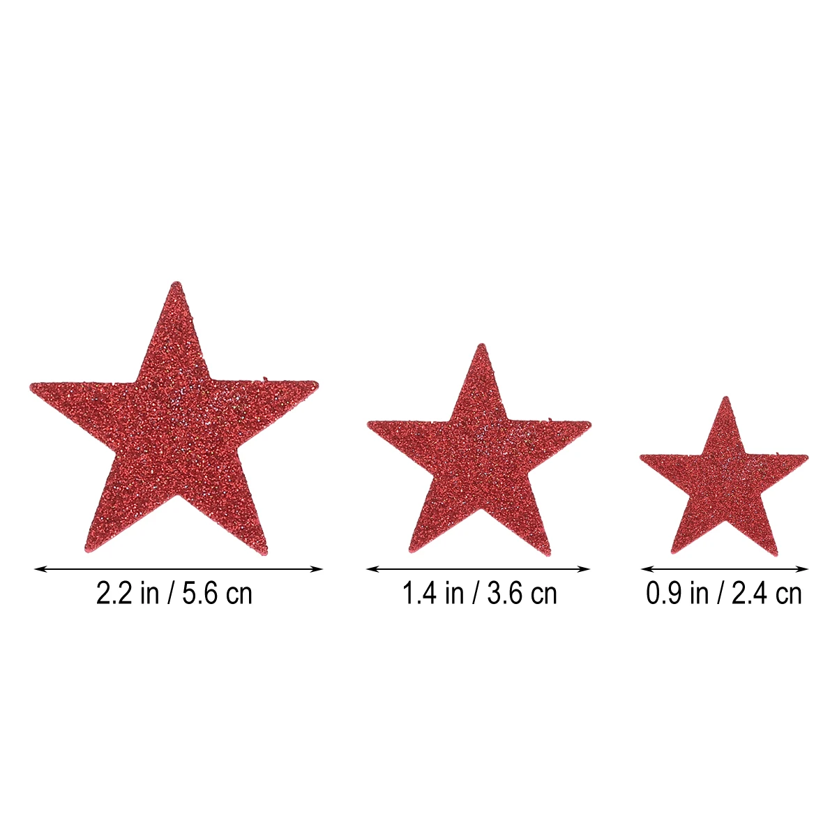 

200 Pcs Sticker Heart Glitter Stickers Thanksgiving Decorations Indoor Craft Scrapbook Greeting Cards Classroom Banner