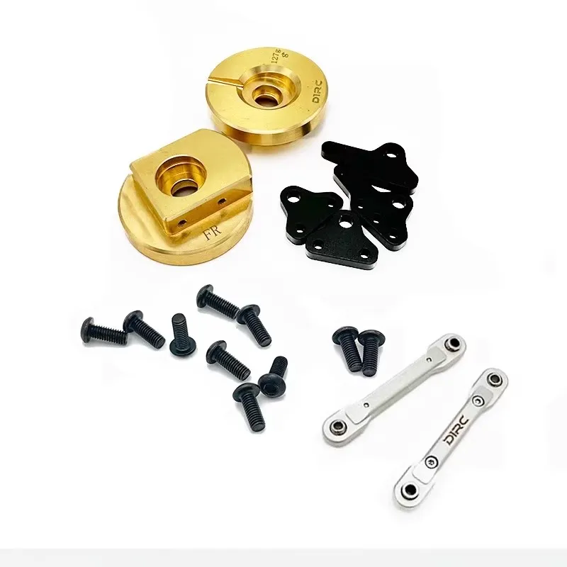 

D1RC VP H10 Optic RC Crawler Brass CounterWeight & 7075 Metal Links Set Rc Car Upgrade Parts for 1/10 Scale Rock Crawler Truck