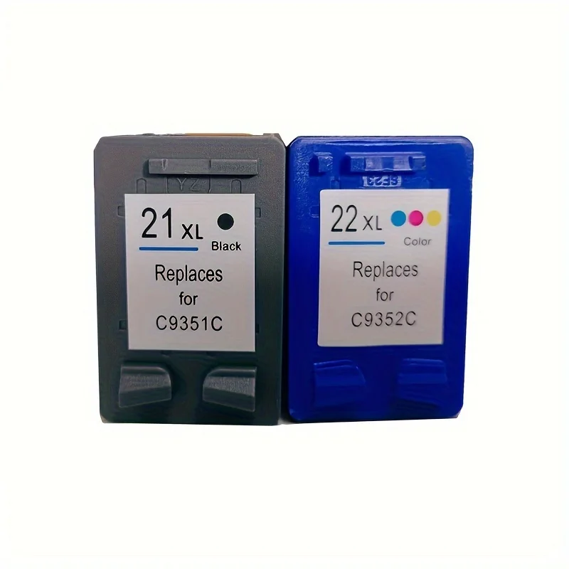 

For HP 21 22 XL Compatible Ink Cartridge for HP 21XL 22XL HP21 Deskjet F2180 F2280 F4180 F2200 F380 380 Printer