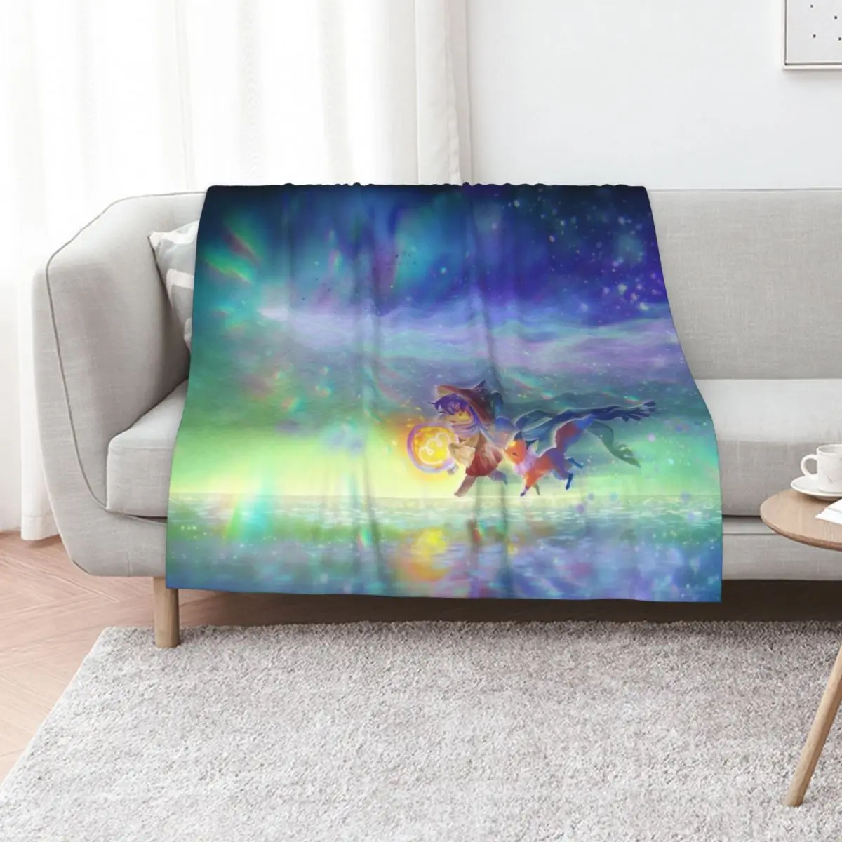 

OneShot - Niko, Rue, and you Throw Blanket Luxury St Moving Plaid Single Blankets