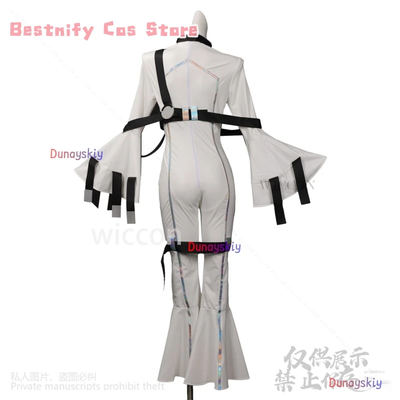 C.C 코스프레 Costume Anime Lelouchh White Bodysuit Uniform Y2K Sexy Jumpsuit Green Wigs For Halloween Christmas Girls Customized