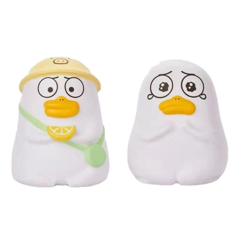 Duck Shape Weeping Duck Squeezing Toys Rebound Ball Animal Dried Rice Duck Slow Rebound Toy Cartoon PU Cartoon Fidget Toy