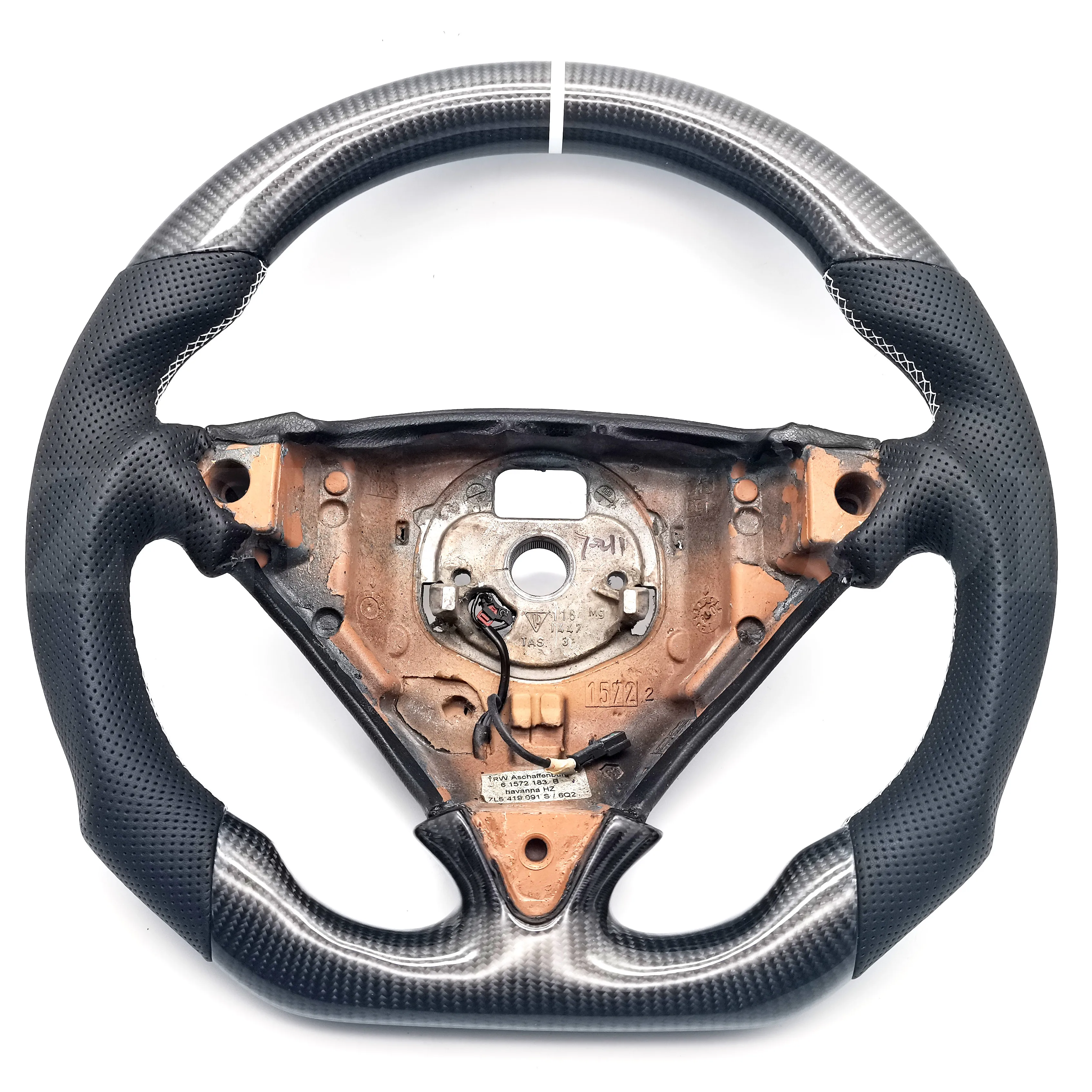 Car Carbon Fiber Steering Wheel for Porsche Cayenne Porsche 996 986 2009