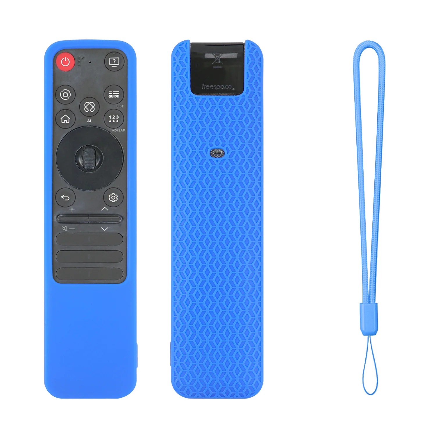 

Soft Silicone Case Housing for LG MR-25GA Remotes NonSlip Texture Shell Protective Cover