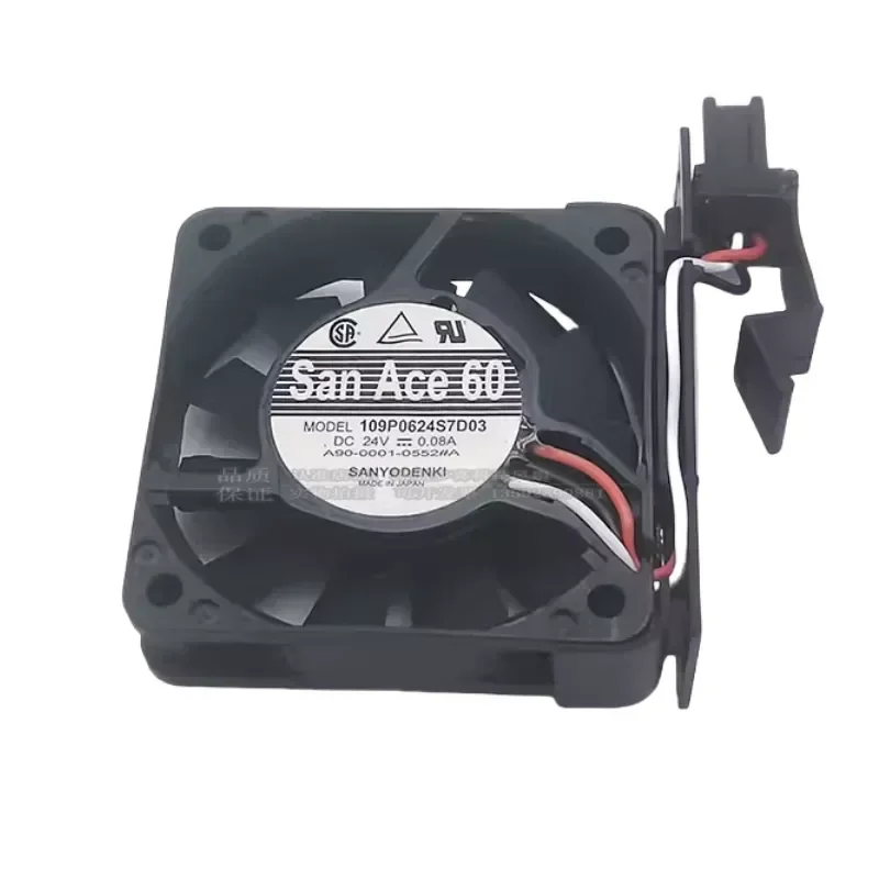 for 109P0624S7D03 for A90L-0001-0552 SanAce60 24V 0.08A Cooling Fan for Numerical Control Machine Tool CNC