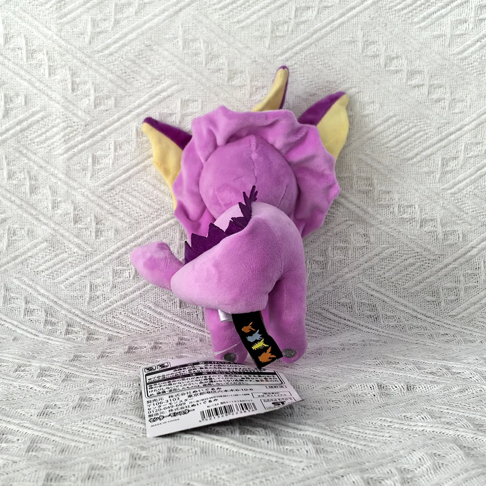 TAKARA TOMY Pokemon LEGENDS Z-A Shiny Vaporeon 5,7 "juguete suave de peluche, interruptor de juego de dibujos animados Animal relleno Nintendo Teddy Doll