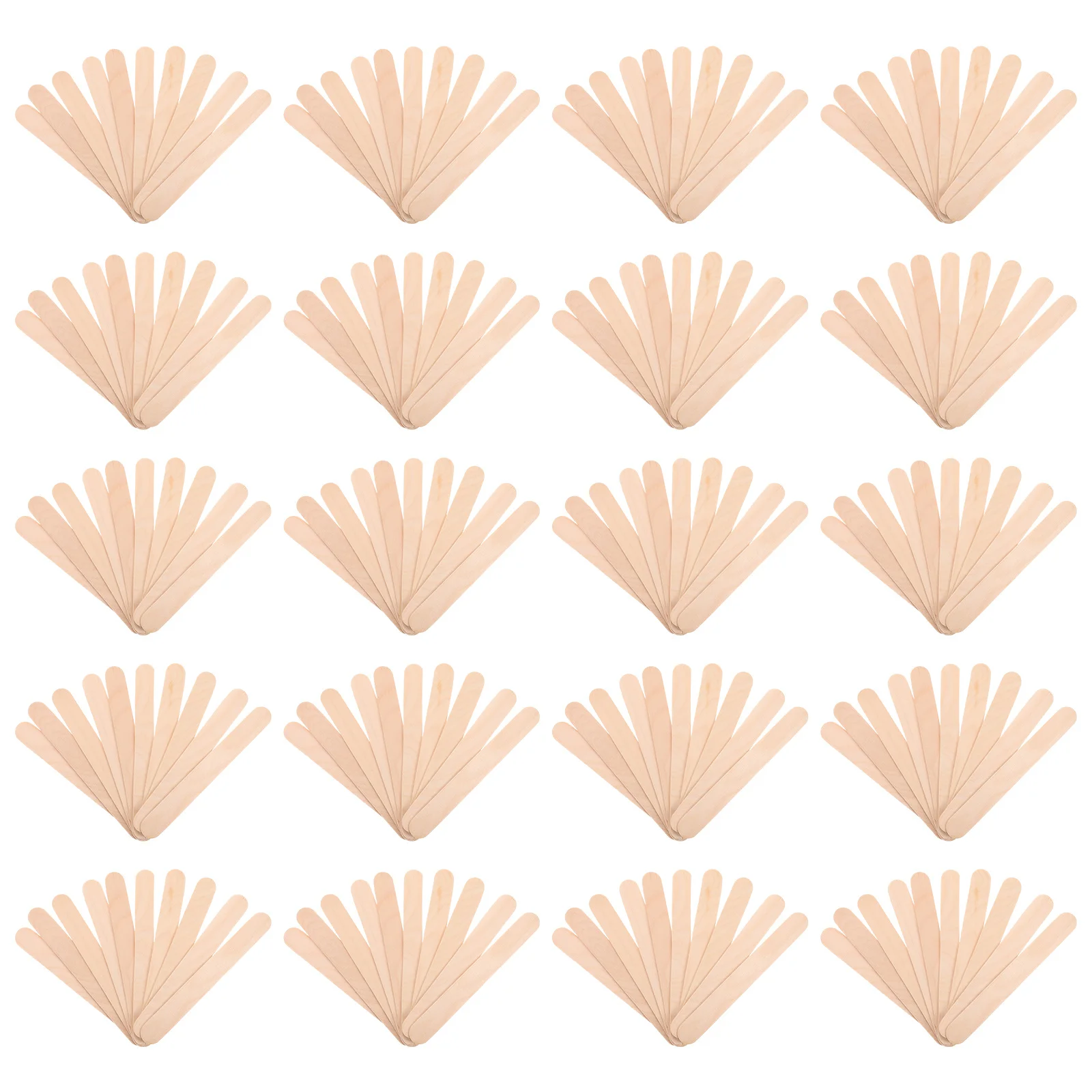 

20pcs Wooden Tongue Depressors 20 Packs Disposable Mouth Diagnostic Sticks For Oral Examination Teaching Tools