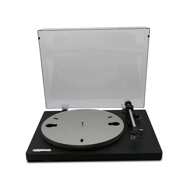 Alta qualidade multifuncional de madeira desktop moderno alta fidelidade retro 3 velocidade e rca line-out fonógrafo dj turntable player