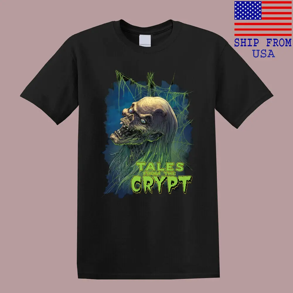 Tales from The Crypt Movie Horror Men's Black T-Shirt Size S-5XL