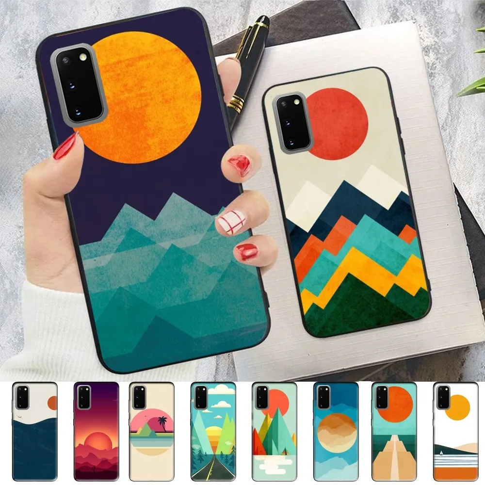 The ocean the sea wave Phone Case For Samsung S 9 10 20 21 22 23 30 23plus lite Ultra FE S10lite Fundas